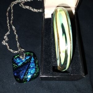 Vintage glass jewelry
